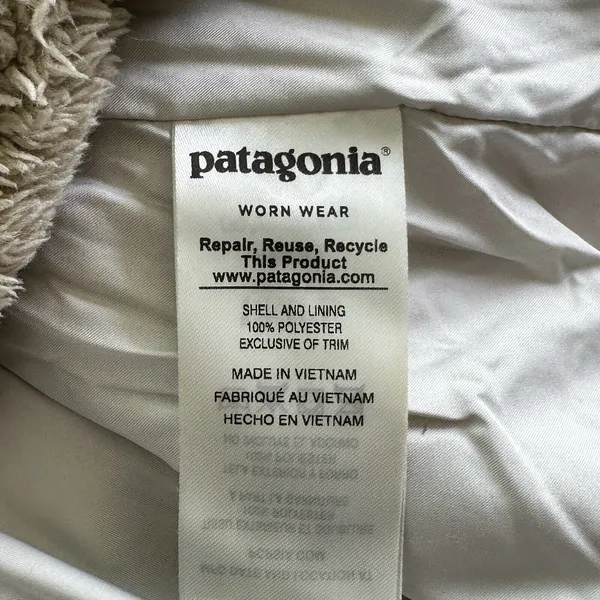 Patagonia Los Gatos Fleece Vest M Full Zip El Cap Khaki women’s - Image 7