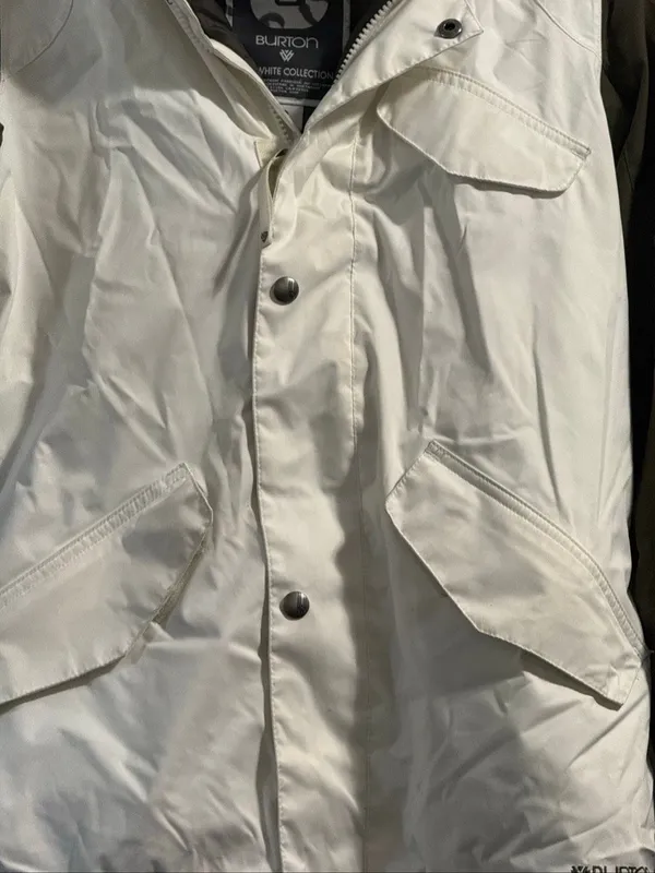 Burton TWC Sunset Jacket - White snow ski snowboarding S - Image 2