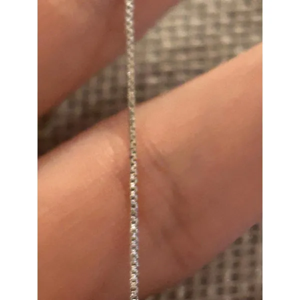 Lot a507 16 inch necklace chain 925 sterling silver - Image 2