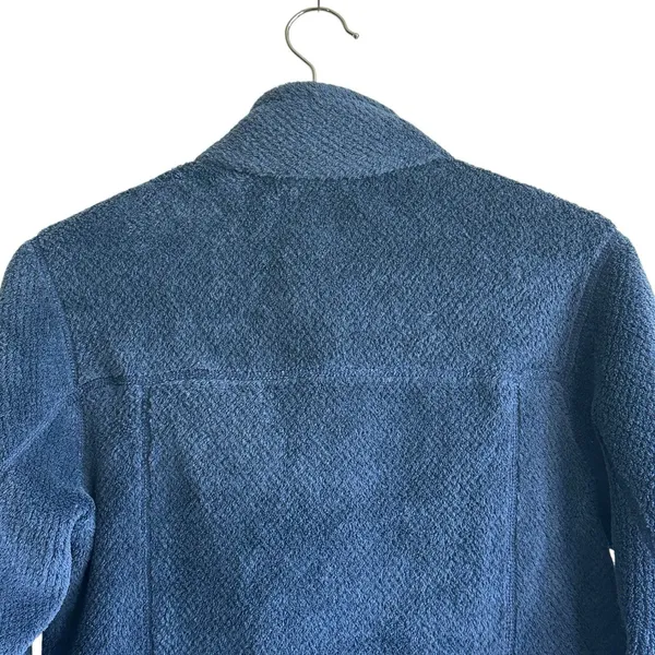 Patagonia Sweater Sz M Re-Tool Snap-T Pullover Fleece Blue Polartec - Image 8
