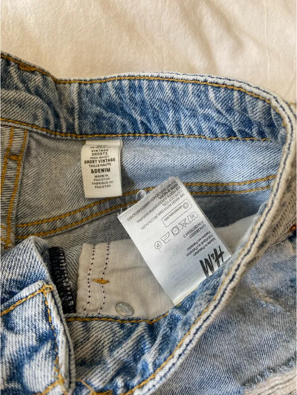 H&M & Denim Denim Shorts - Image 5