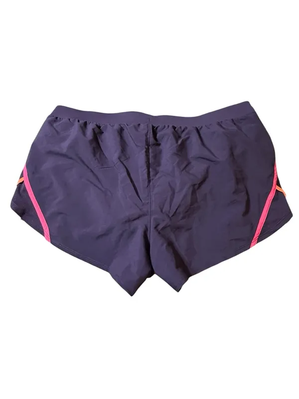 NWT Women Under Armour Fly By Shorts 2.0 size XXL Tux Purple - Image 4