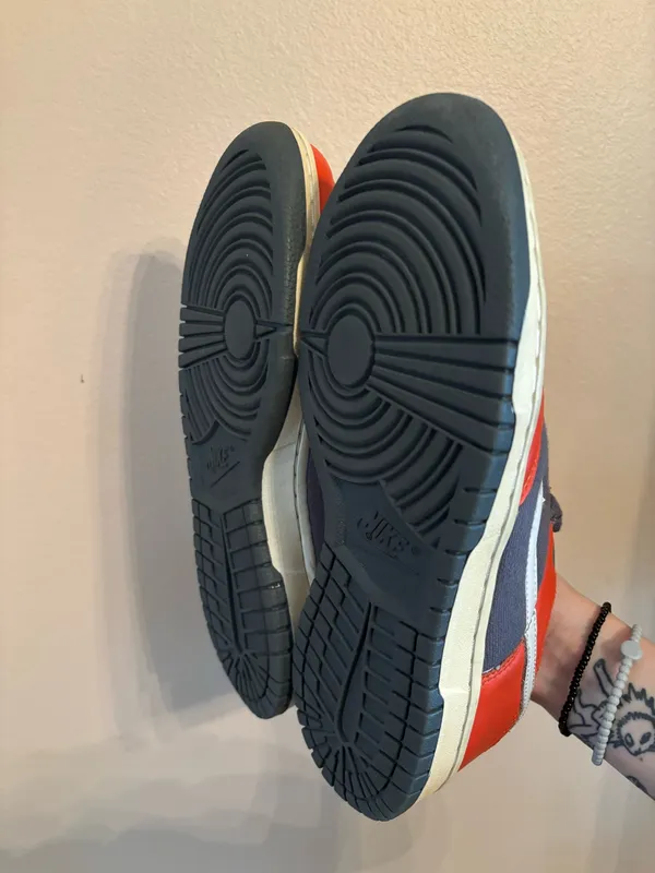 Nike Dunk Low GS 'Flint Grey Orange' - Image 5