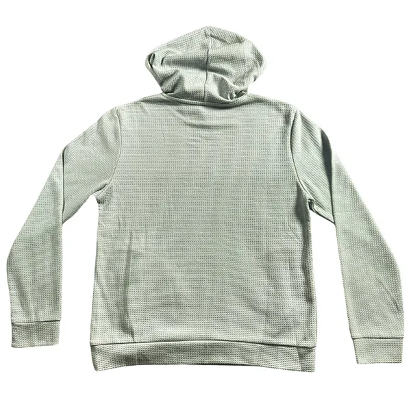 Frye Sage Green Textured Hoodie Women’s Small Casual Pullover - Image 4