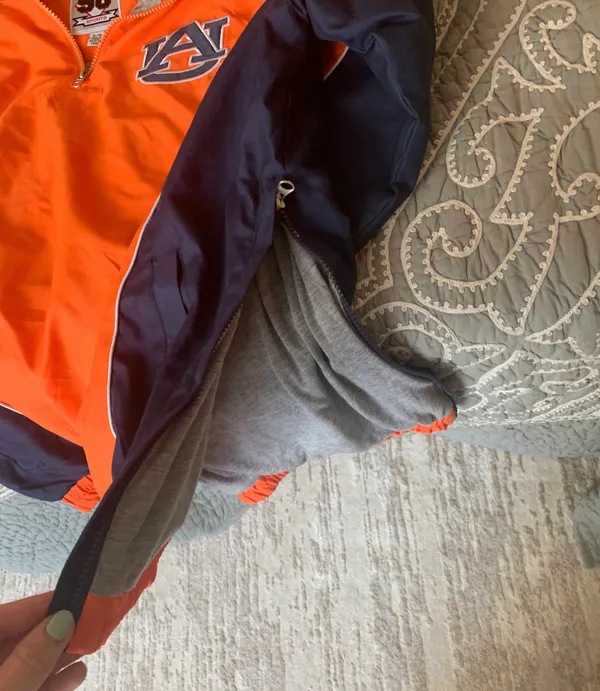 58 Sports Auburn Half-Zip Windbreaker - Image 4