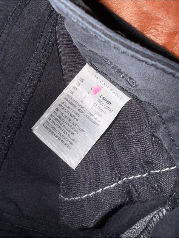 American Eagle Black Super Stretch Skinny Jeans - Image 5