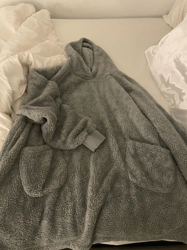 XxxL long comfy hoodie Gray Size XXL - Image 2