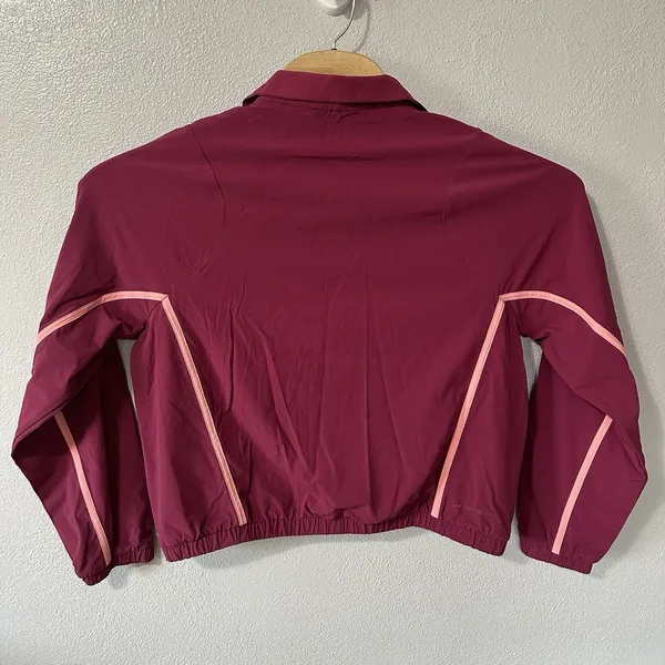 Outdoor Voices Women's Size Medium Pink Lightweight 1/4 Zip Pullover Windbreaker - Image 3