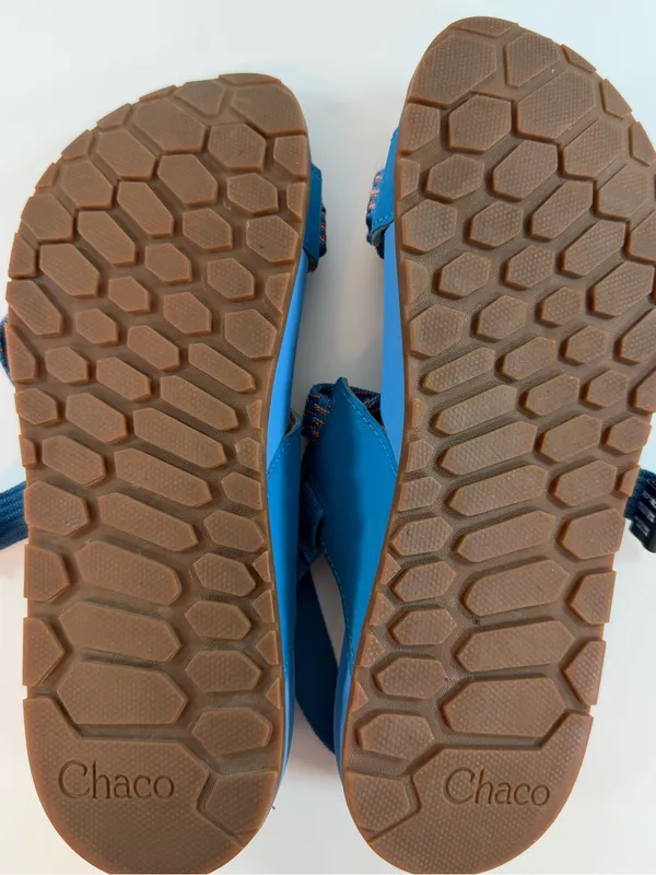 Chacos Z Cloud Sport Hiking Sandals Blue Coral Straps Women’s 10 EU‎ 41 - Image 7