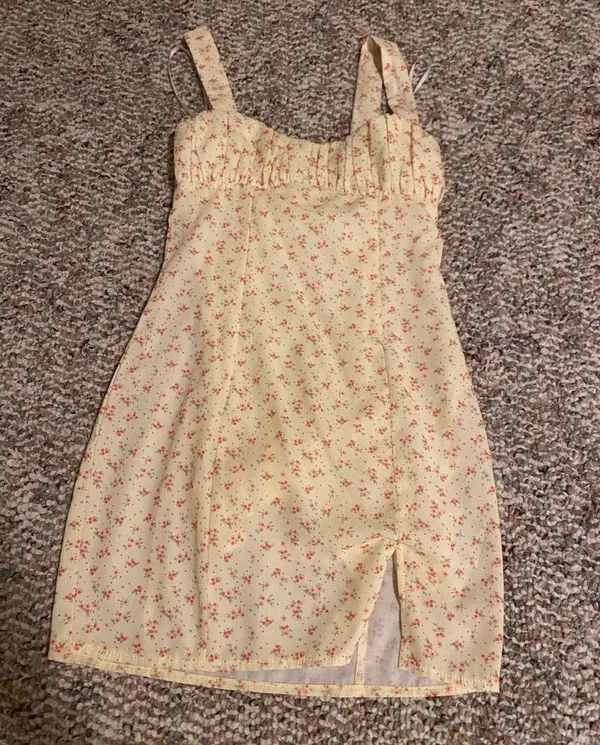 Freya Mini Princess Polly Dress - Image 3
