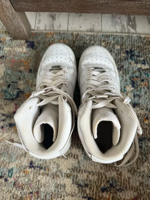 Nike Air Force 1 High-Top White - Image 8