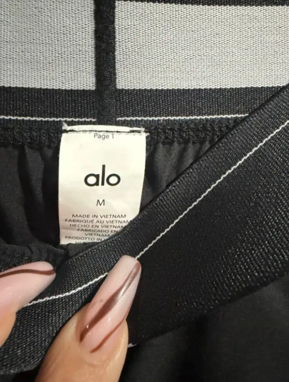 Alo yoga Suit Up Trouser (Long) black - Image 3