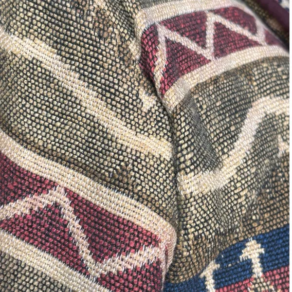 90s Southwestern Tapestry Jacket‎ Medium Cotton Cropped Boho Cowgirl Western - Image 10