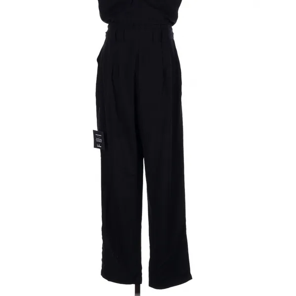 Lulus In the City Black Surplice Sleeveless Jumpsuit Small Minimalist - Image 7