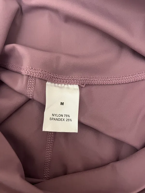 Amazon Pink Crossover Flare Leggings - Image 6