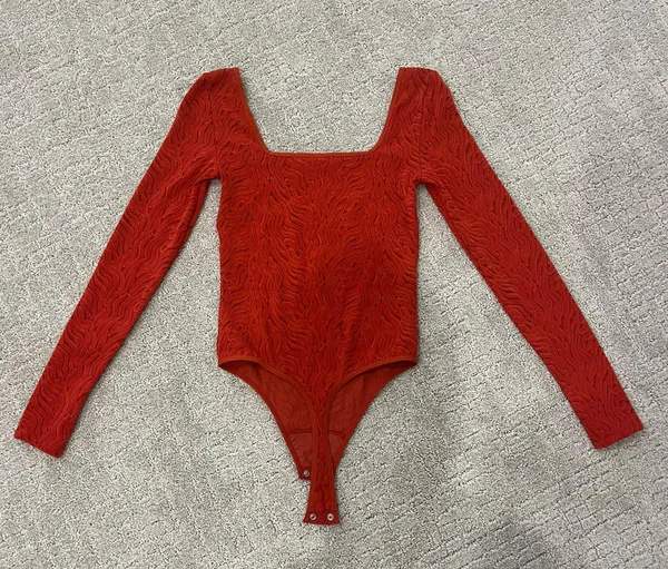 Aritzia babaton shapelace long sleeve bodysuit (not sold anymore) - Image 2