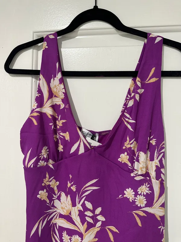 Floral Print Dress Multi Size L - Image 3