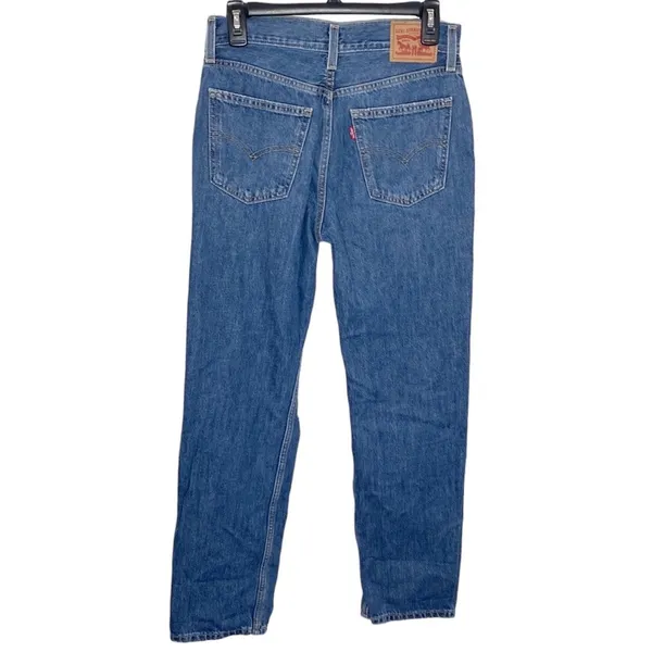 Levi's Low Pro Straight leg distressed jeans in breathe out medium wash size 26 - Image 3