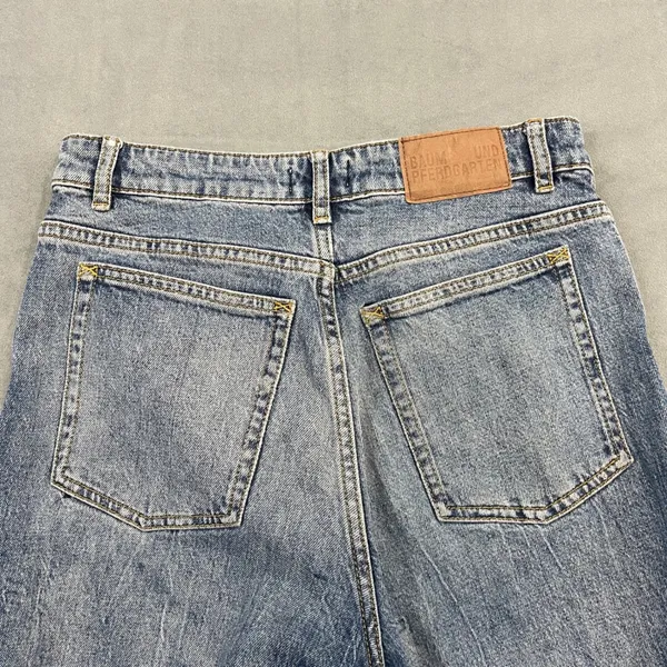 Baum und Pferdgarten Naima Jeans Womens Blue Two Tone Wide Leg 36 Streetwear - Image 9