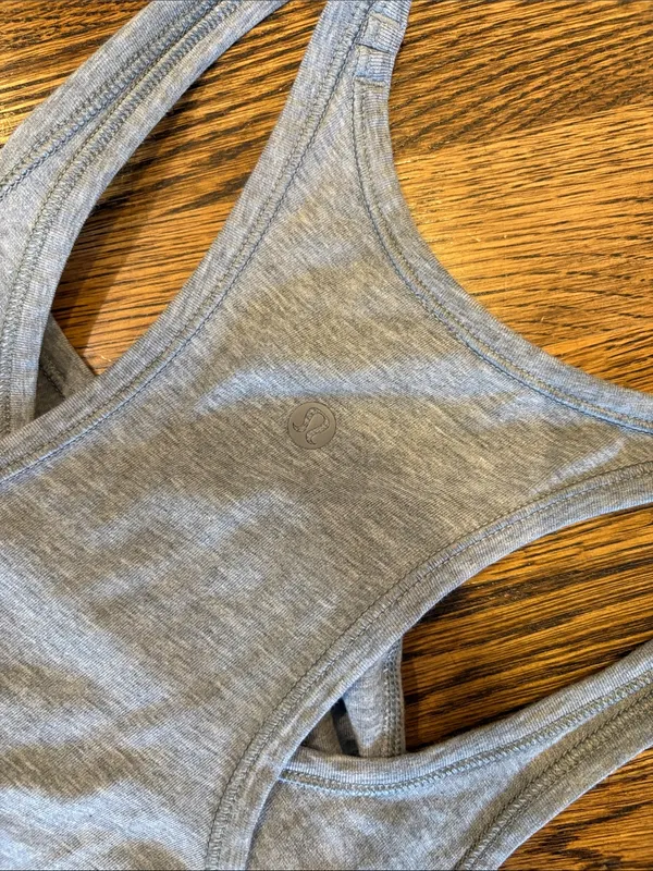 Lululemon Women's Racerback Maxi Dress in Light Gray, 6 or 8 - Image 2