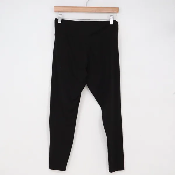 Unknown Leggings Womens S Black High Rise Athletic Stretch Solid Excellent - Image 4