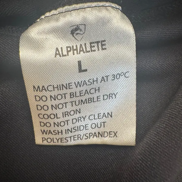 Alphalete Athletics Black Racerback Tank Top Womens Size L Athletic Workout‎ - Image 4