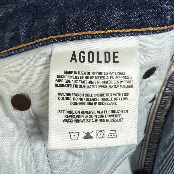 Agolde Women's Pinch Waist Kick Flare Jean Size 29 - Image 4