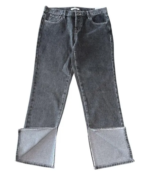 PacSun Lowrise Straight Split Hem Denim Jeans size 29 NEW - Image 5