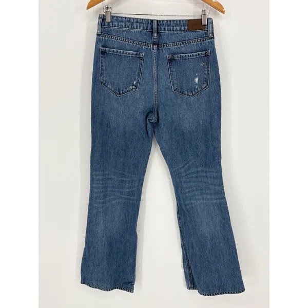 Hidden Jeans Happi Split Hem Straight‎ Leg Jeans 27 Distressed Cotton High Rise - Image 4