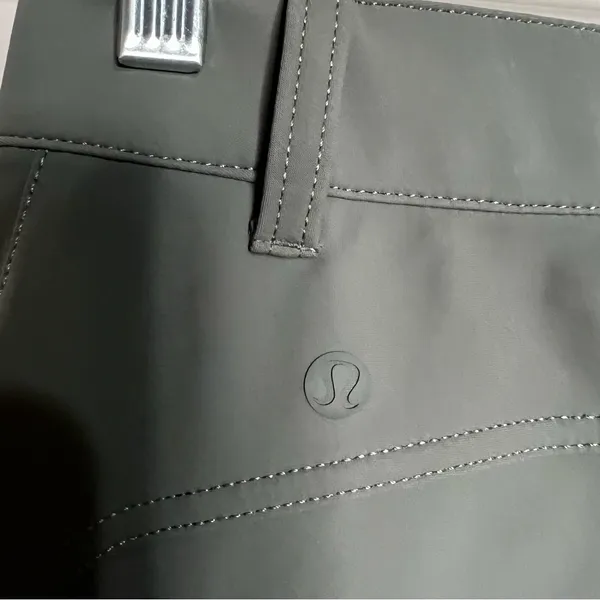 Lululemon City Sleek Slim Fit‎ 5 pocket Olive Green Pants - Image 9
