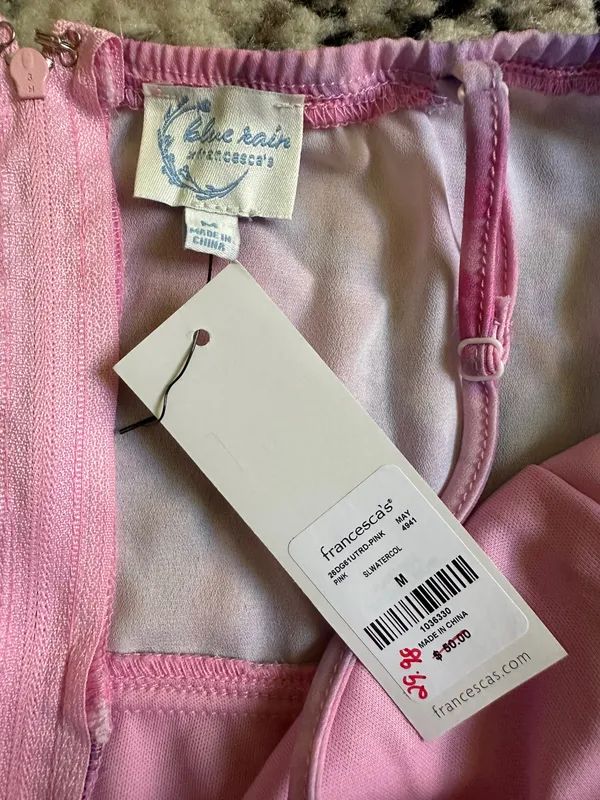 Francesca's Pink Mini Dress - Image 7