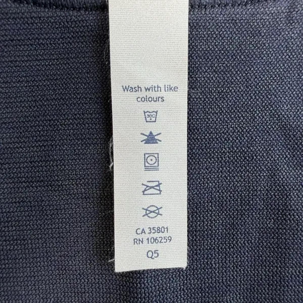 Lululemon Sz 12 Breeze By Muscle Tank Top II Midnight Navy Blue Relaxed Seamless - Image 7