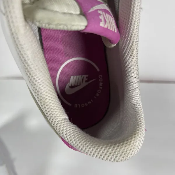 Nike Court Legacy Low White Metallic Silver Pink - Women's Size 8 /6.5Y - Image 7