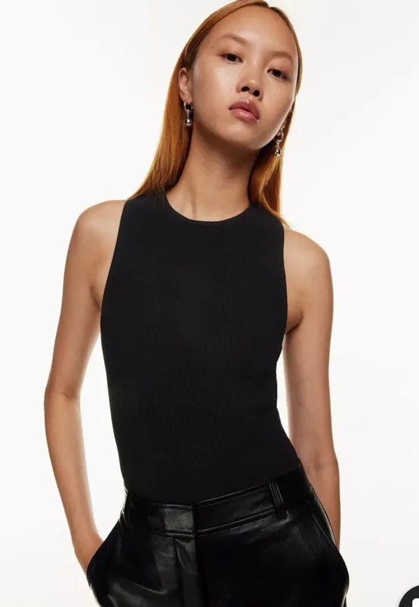 Babaton knit racer tank XS - Image 3