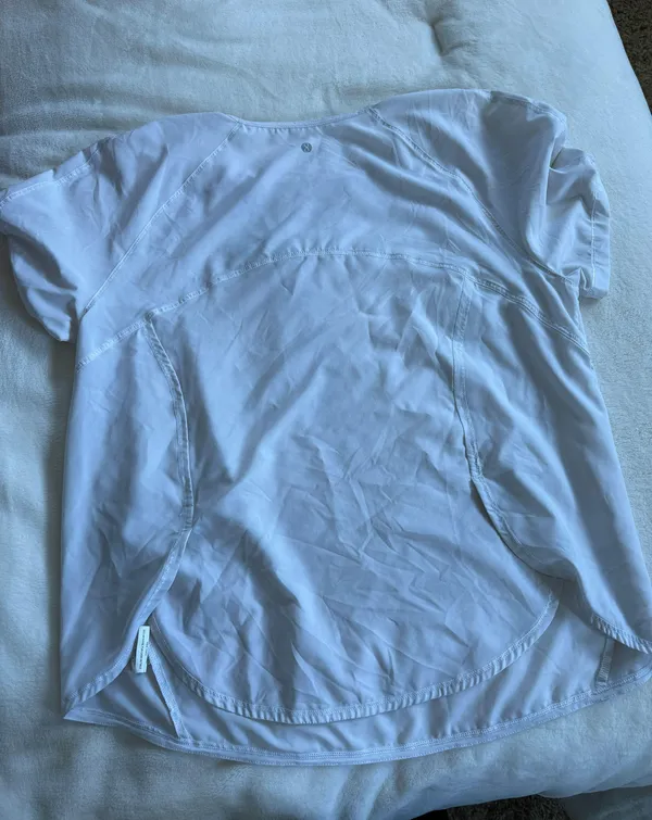 Workout Shirt White Size L - Image 2
