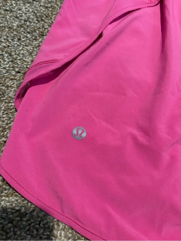 Lululemon Pink Hotty Hot Skirt Bright Pink Athletic Skort - Image 4