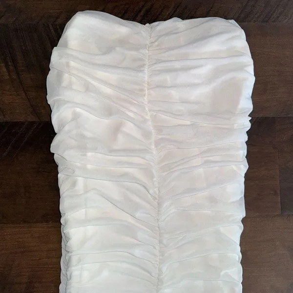 White Princess Polly Mini Dress - Image 5