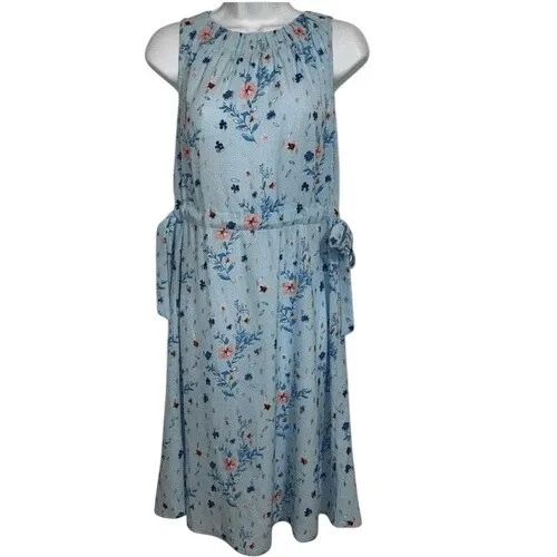 JUICY‎ COUTURE Golden Rain Floral Cinched Halter Dress NWT $58 Size XS - Image 2