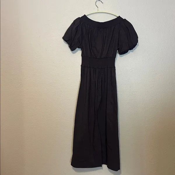ALC Frank Adena Puff Sleeve Dress Medjool, Size 6 - Image 7