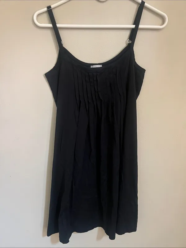 Hanro Juliet Babydoll Black Chemise EUC - Image 3