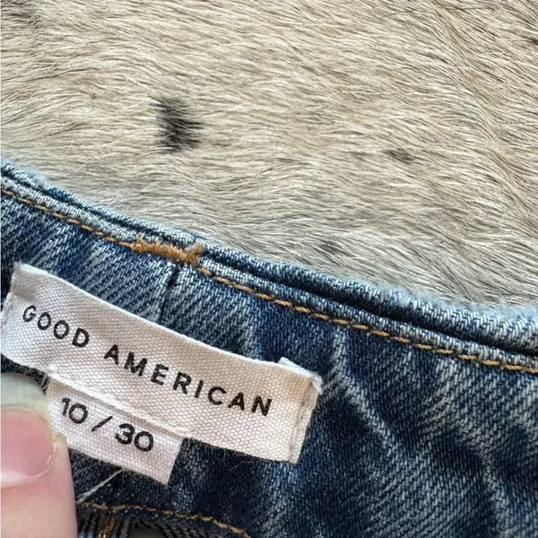 GOOD‎ AMERICAN good american Good Boy in Indigo263 Slit Size 10/30 - Image 3