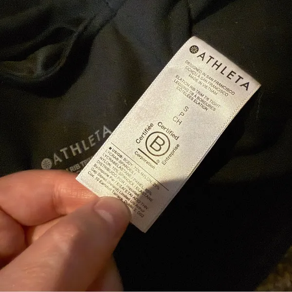 Athleta Elation Jogger Leggings Women’s Size Small Rib Trim 7/8 Fit Activewear‎ - Image 7