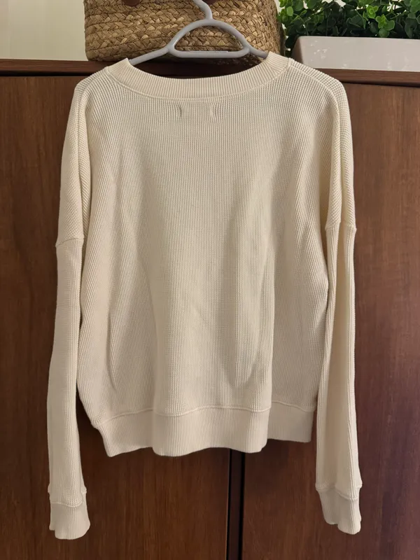 Madewell waffle sweater - Image 2
