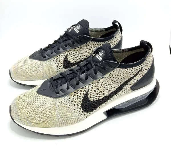 NIKE Flyknit Racer Women's Running Sneakers Shoes Size 8.5 Athletic Black - Image 2