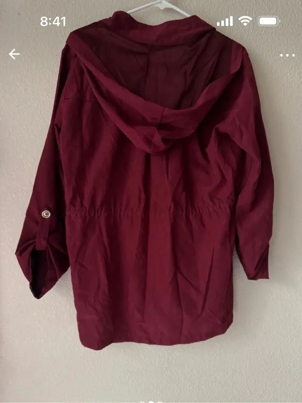 Women’s Drawstring Utility Anorak Jacket - Image 3