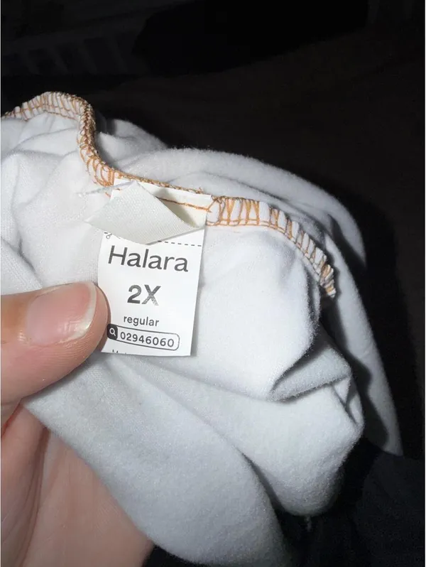 Halara High Waisted Tummy Control Ruched Curved Hem 2-in-1 Fleece skort - Image 5