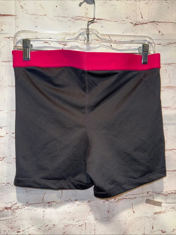 Nike Pro Black Bike Shorts with Pink Waistband Dri fit extra large spandex - Image 3