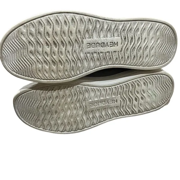 Hey Dude Women's Karina Joy Gray Canvas Slip-On Sneakers Size 7 - Image 5