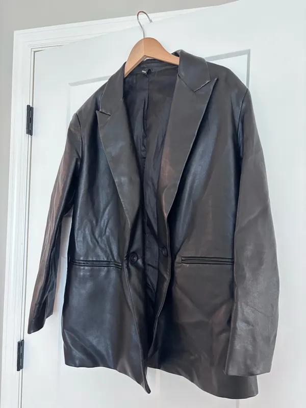 Windsor Leather Blazer - Image 2