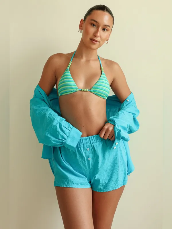 NWT Dippin Daisys Sundaze Boxer Short – Azure – XS - Image 2